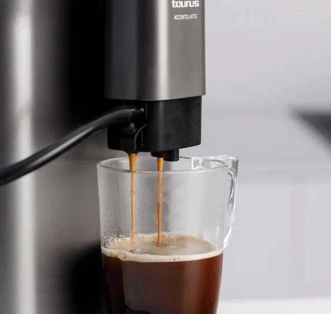 Taurus Accento Latte espreso aparatas; 20 bar Baltas Coffee