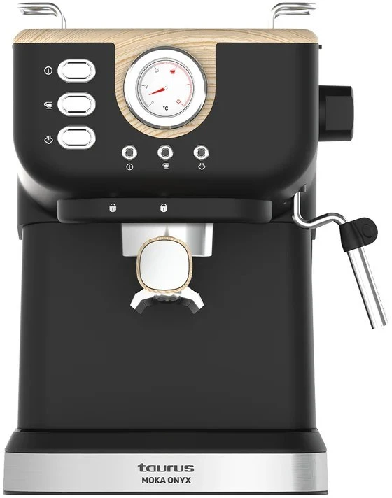 Taurus Onyx Moka 1050 W 20 bar medinis stūmoklinis espreso aparatas