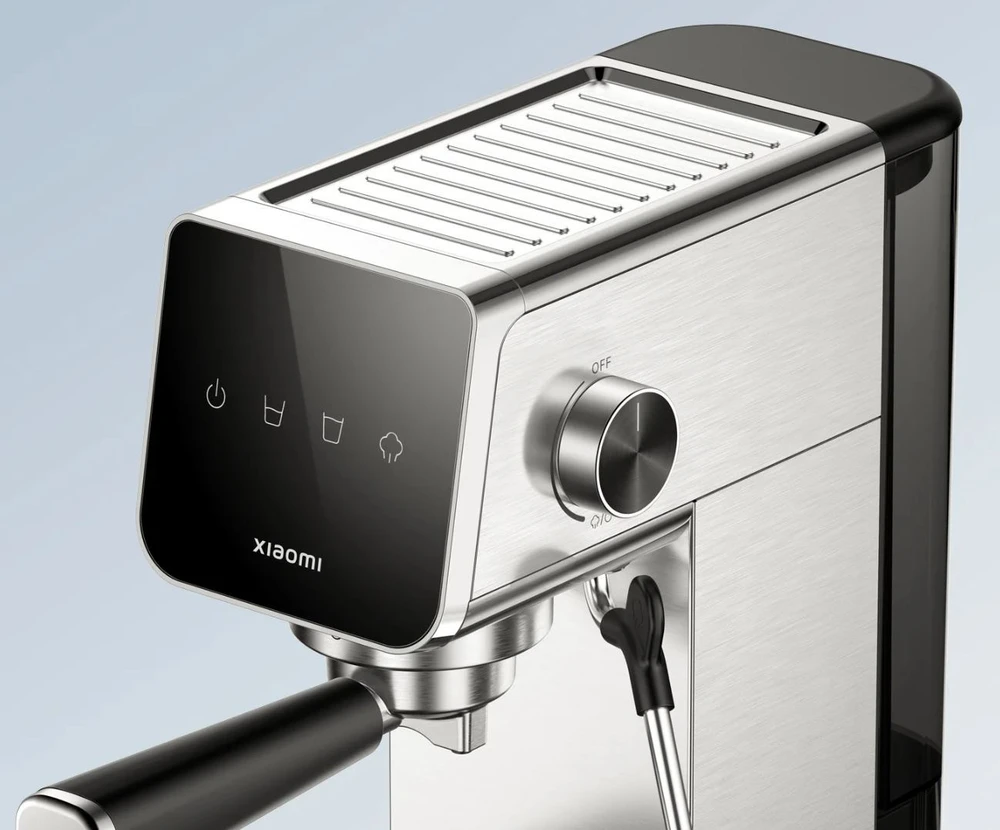 Kavos Aparatas - Xiaomi Pusiau Automatinis Espresso Aparatas 20 Barų 0,9 L Jutiklinis Ekranas Su Garų Antgaliu