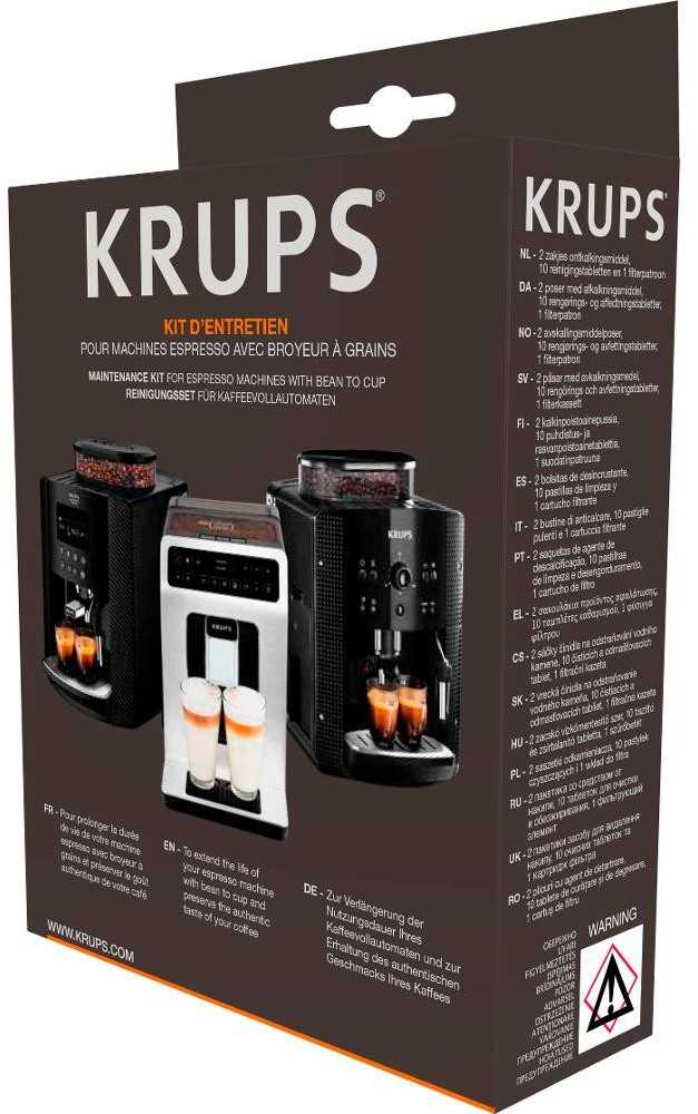 Nescafe Dolce Gusto Kavos Aparato Valymo Tabletės - Krups XS5300 10 vnt. Su Filtro Kasete