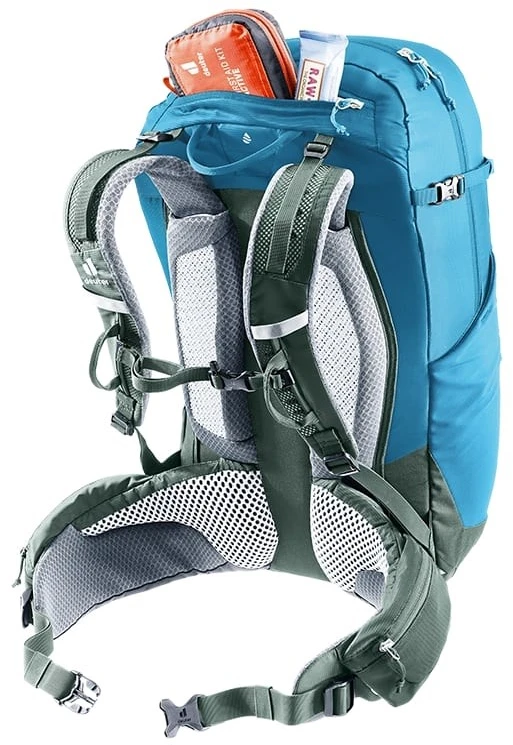 Žygio kuprinė Deuter Trail Pro 33, bangos-gebenės spalvos