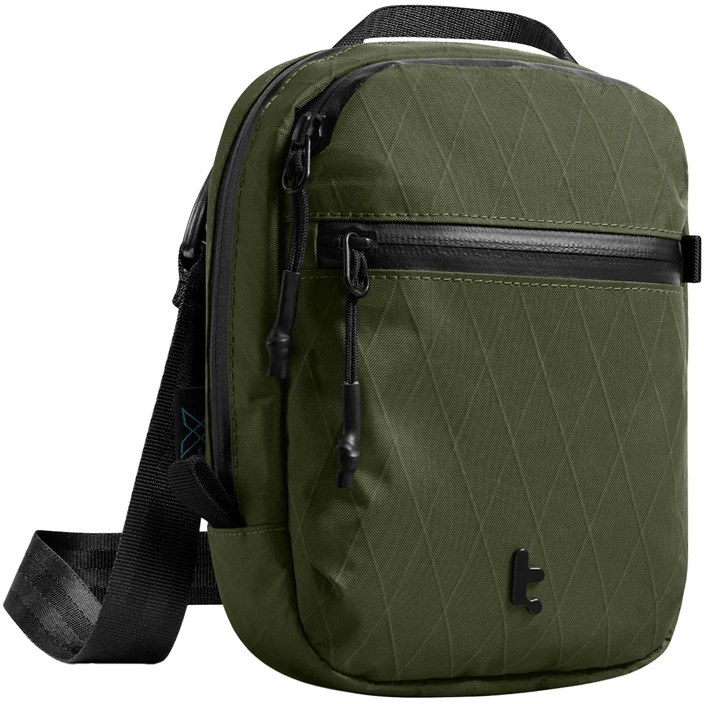 TOMTOC Aviator-T37 kelioninis krepšys su pečių dirželiu X-Pac 1.3L (žalias)