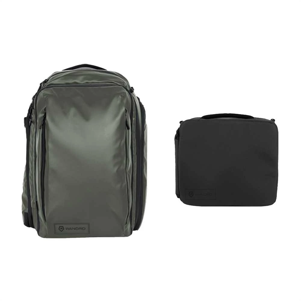 Kelioninė kuprinė - WANDRD Transit 35L Weatherproof Camera Bag Wasatch Žalias