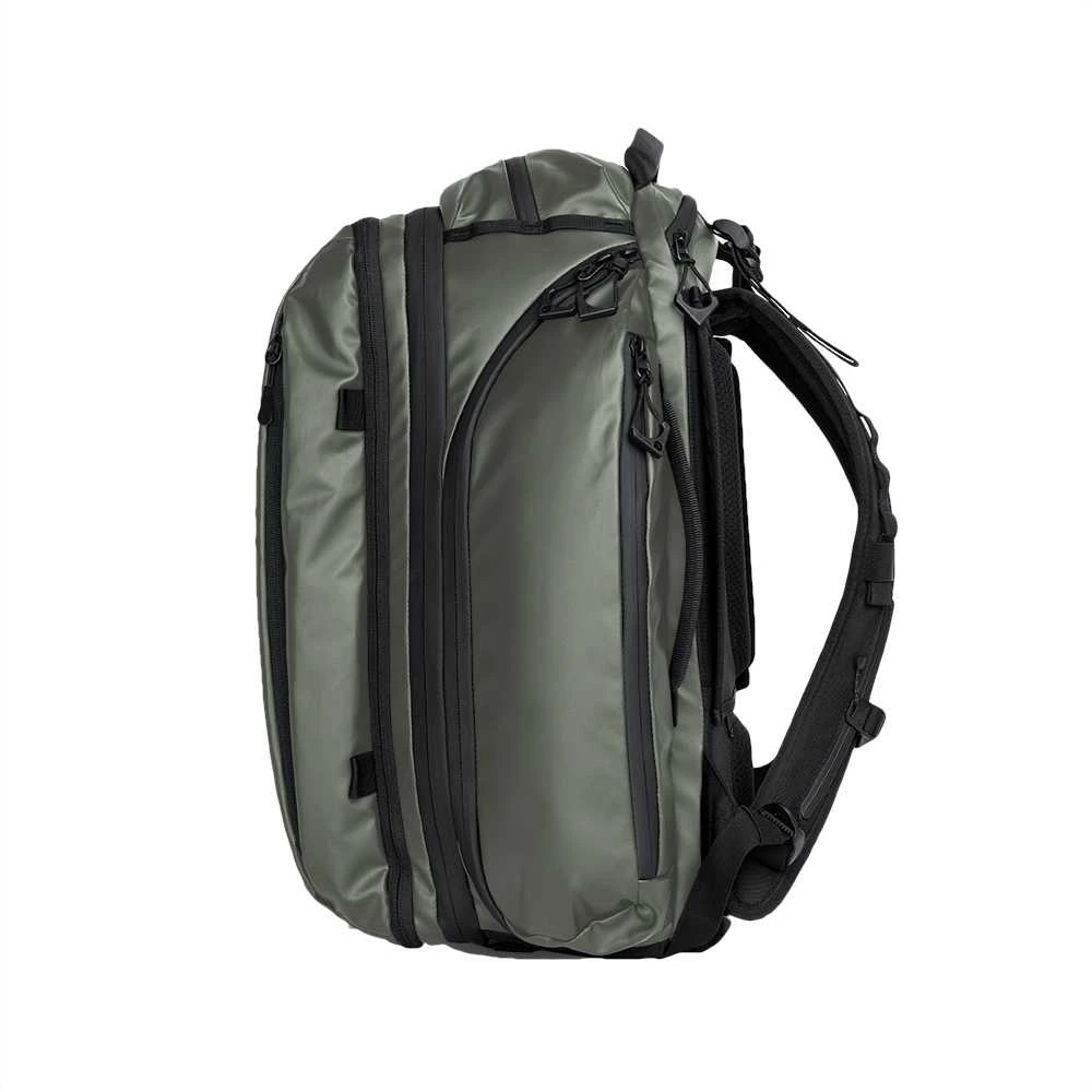 Kelioninė kuprinė - WANDRD Transit 45L Camera Cube Essential+ Weatherproof Žalias