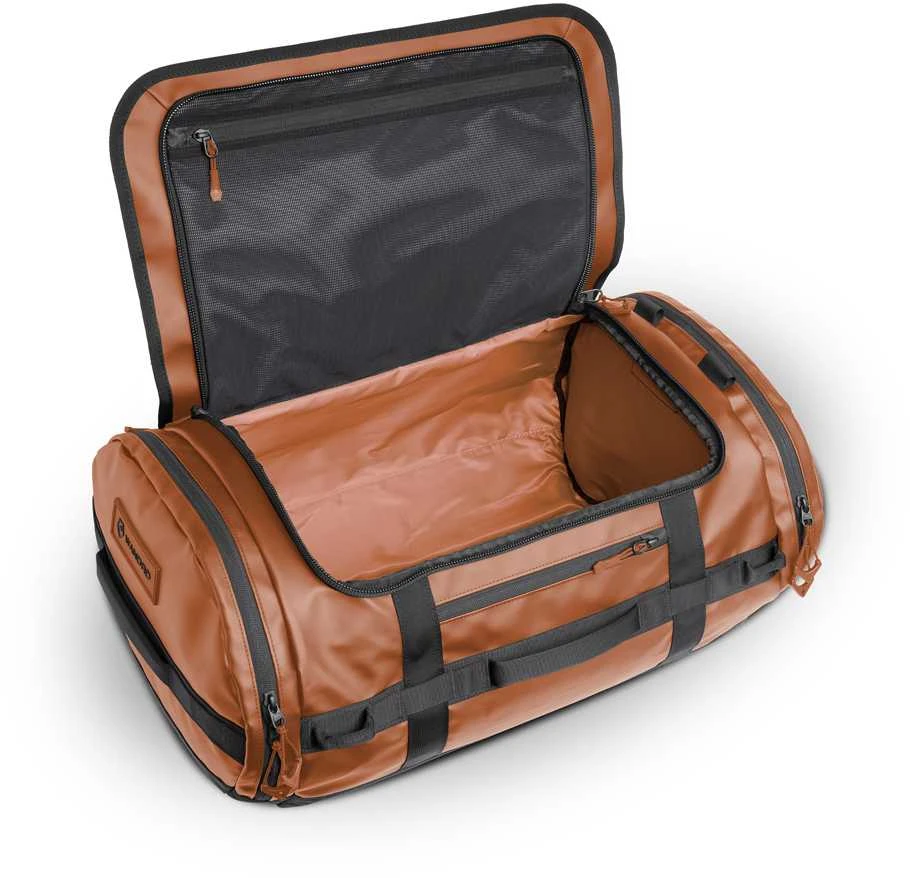 Kelioninis krepšys - WANDRD CARRYALL Duffel 60L Krepšys, Orandžinė