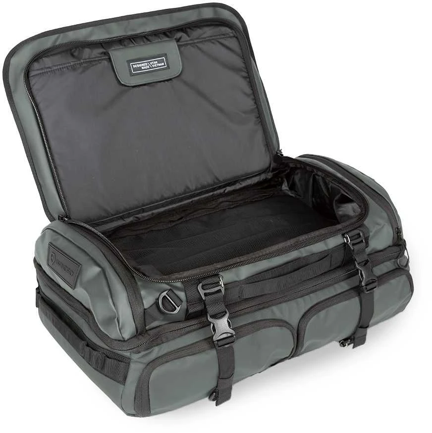 Kelioninis krepšys - WANDRD HEXAD ACCESS DUFFEL Wasatch 45L Atsparus vandeniui Krepšys, Žalia