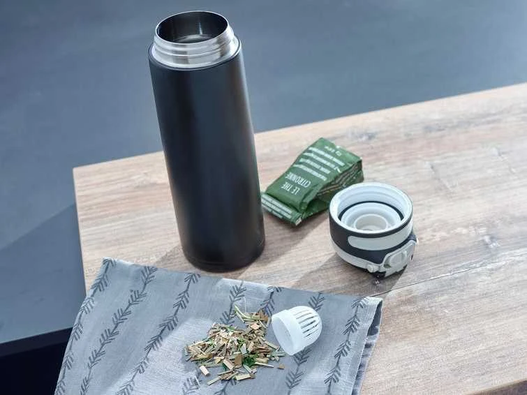 Leifheit 03271 travel mug 600 ml Juodas Nerūdijantis plienas