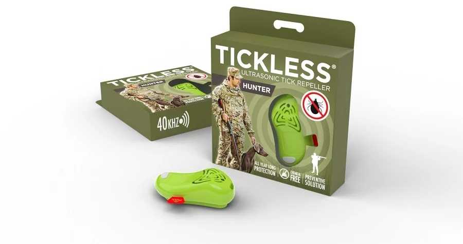 Protectone TickLess Hunter ultragarsinis pakabukas nuo erkių ir blusų, žalias