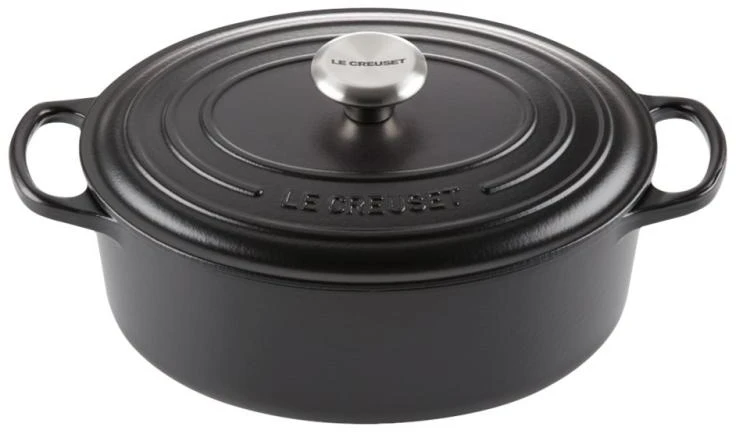 Kepimo indas - Le Creuset Signature 31 Cm Juoda