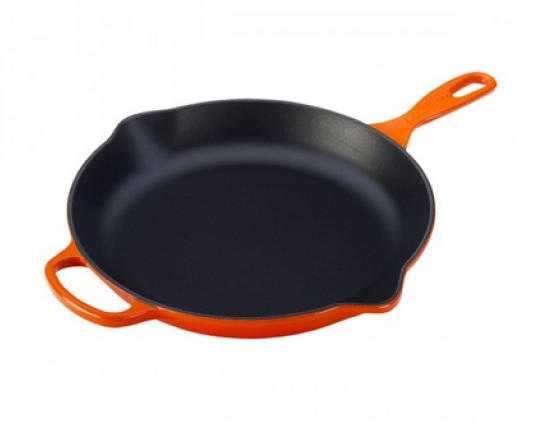 Kepimo Indas - Le Creuset Signature Ketaus Keptuvė 23cm Emaliuota Raudona