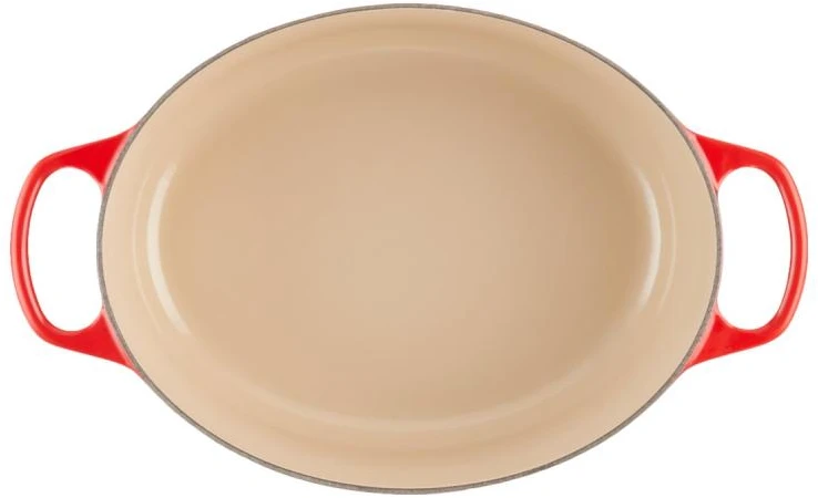Troškintuvas Le Creuset Signature, ovalus, 27 cm, 4,1 l, vyšninis