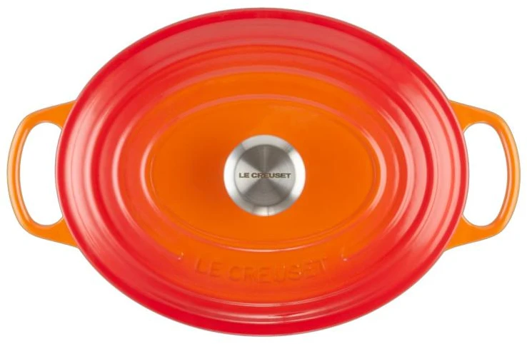 Kepimo Skarda - Le Creuset Signature Ovalus Keptuvas 29 cm Oranžinė