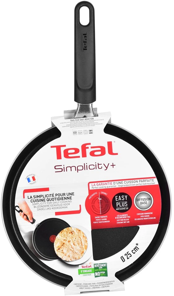 TEFAL Simplicity 25cm blynų keptuvė B5821902