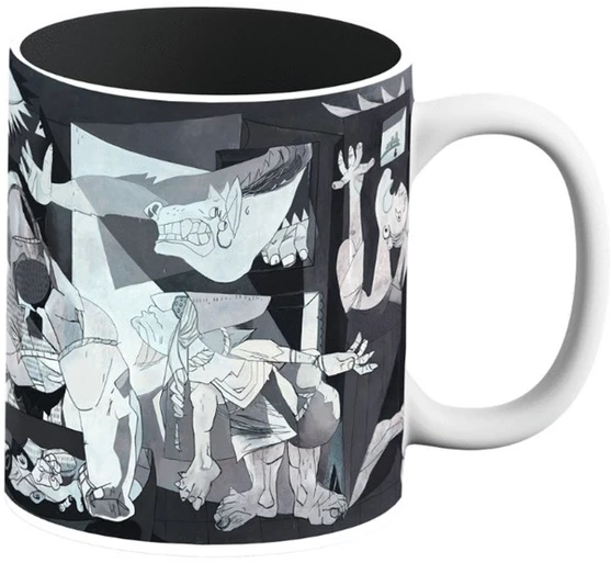 Cenega puodelis Good Loot The Witcher 3 Game Art Chronicles - Ciri & Pablo Picasso 450 ml Juodas