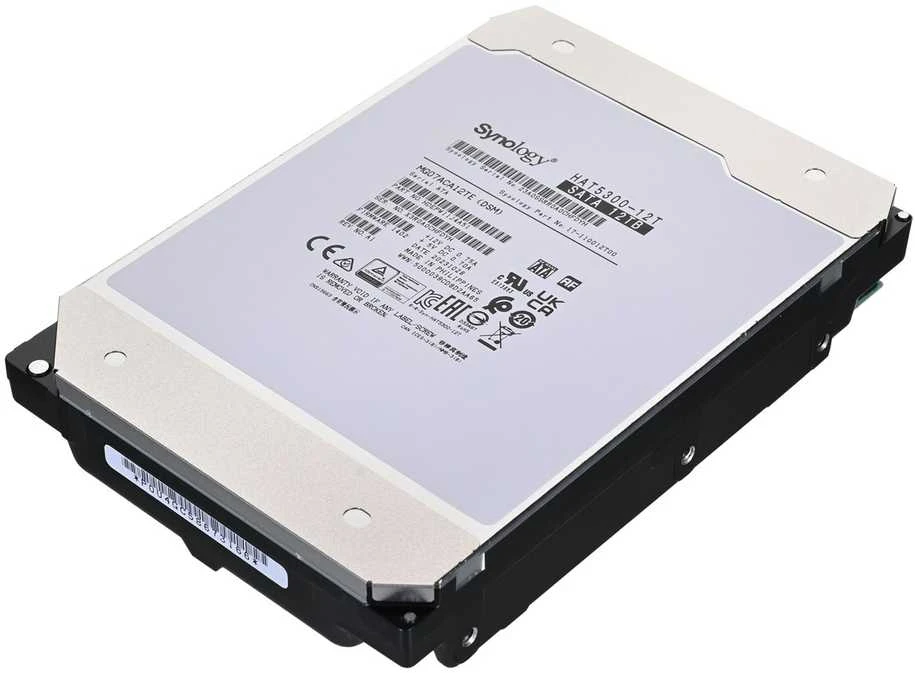 „Synology“ | Įmonės lygio standusis diskas | (HAT5300-12T) | 7200 aps./min. | 12000 GB | standusis diskas