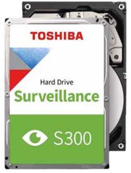 Kietasis diskas - Toshiba S300 stebėjimo kietasis diskas (2 TB, 3.5", 5400 RPM)