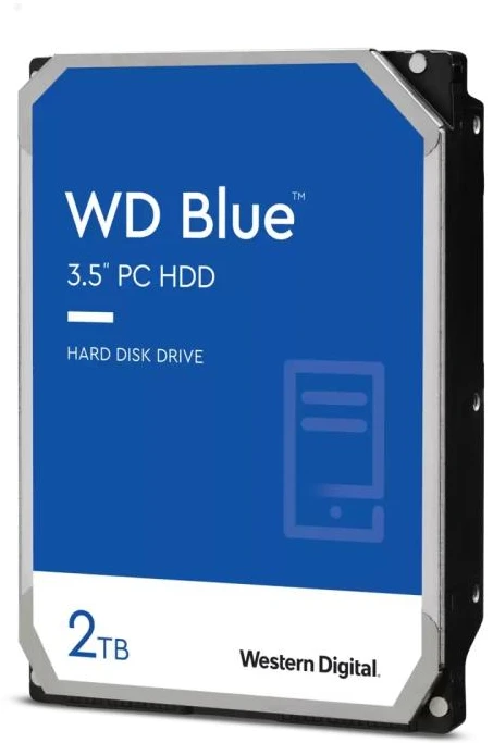 Sandisk Western Digital | Kietasis diskas | Mėlyna WD20EZBX | 7200 RPM | 2000 GB