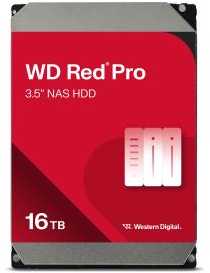 Western Digital Sandisk WD Raudona Pro 16TB 6Gb/s SATA 512MB Cache Internal 3.5inch HDD bulk