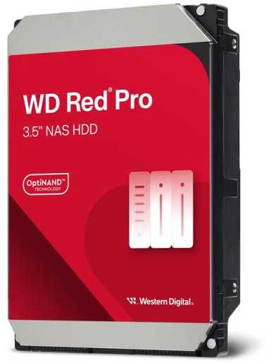 Western Digital Sandisk WD Raudona Pro 16TB 6Gb/s SATA 512MB Cache Internal 3.5inch HDD bulk