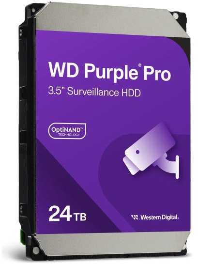 Western Digital WD Violetinė Pro 24TB SATA 6Gb/s 3.5inch