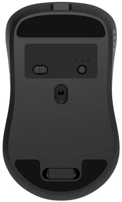 Gembird MUSW2-7B-01 Dual-mode belaidė pelė (2.4G + BT), 1600 DPI, 7-button, juodas