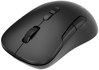 Gembird MUSW2-7B-01 Dual-mode belaidė pelė (2.4G + BT), 1600 DPI, 7-button, juodas