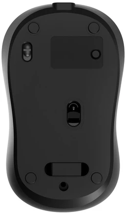 Gembird MUSW2-4B-01 Dual-mode belaidė pelė (2.4G + BT), 1600 DPI, 4-button, juodas