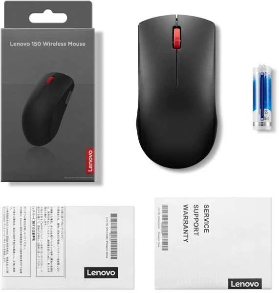 Lenovo | Pelė | 150 | Wireless | Juodas