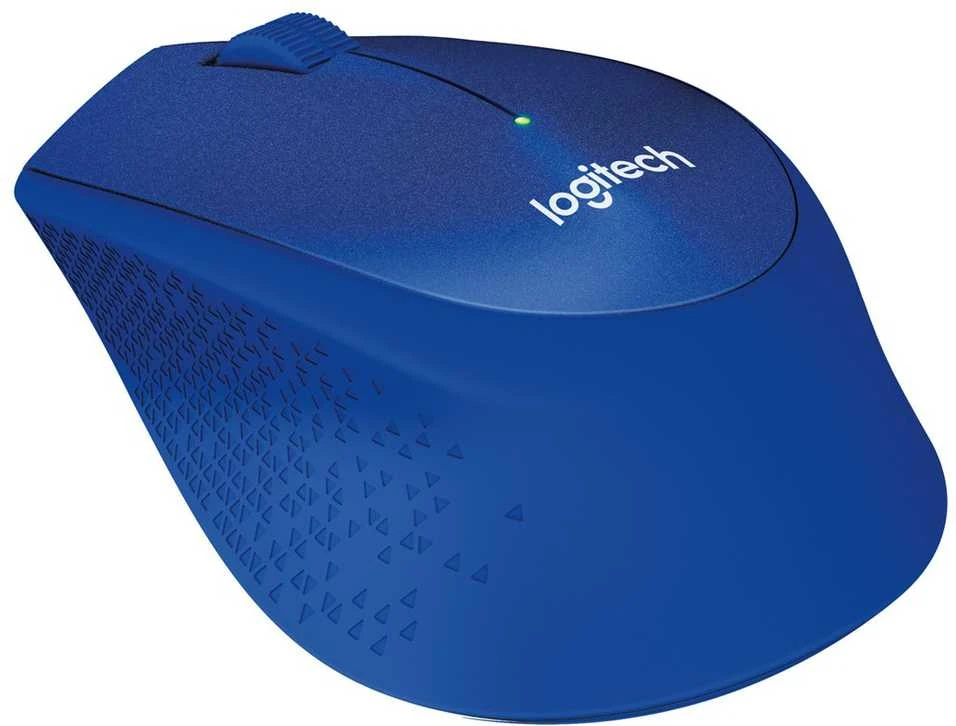 Belaidė pelė Logitech M330 Silent Plus, Mėlyna