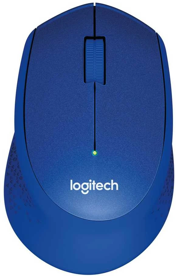Belaidė pelė Logitech M330 Silent Plus, Mėlyna