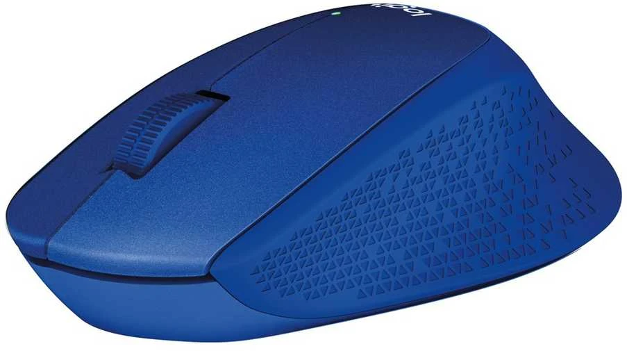 Belaidė pelė Logitech M330 Silent Plus, Mėlyna