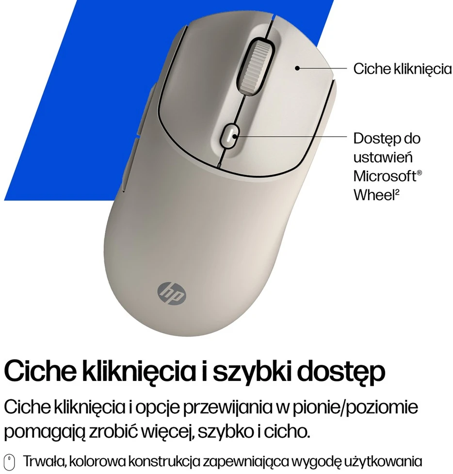 Hewlett Packard (HP) HP 400 Quiet Mėlyna Belaidė pelė