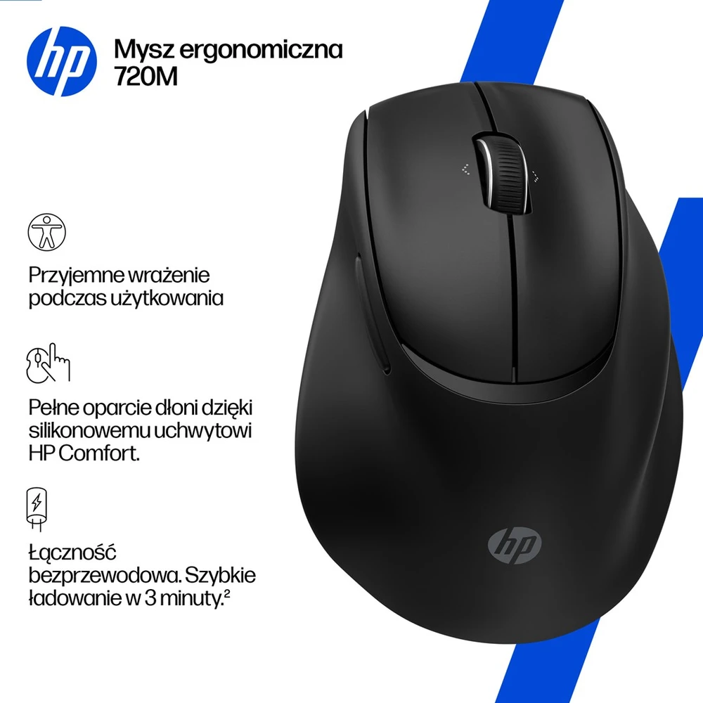 Hewlett Packard (HP) HP Tilt Ergonomic Pelė 720M