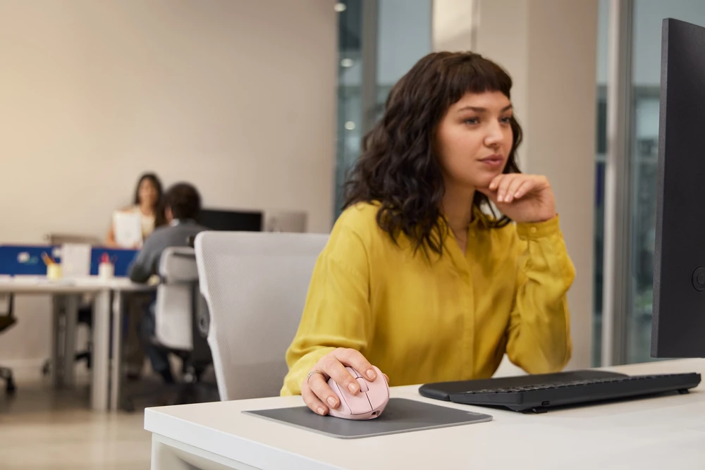 Hewlett Packard (HP) HP Tilt Ergo PNK MSE 720M EMEA-INTL EN L pelė dešinei rankai RF belaidė + Bluetooth 6000 DPI