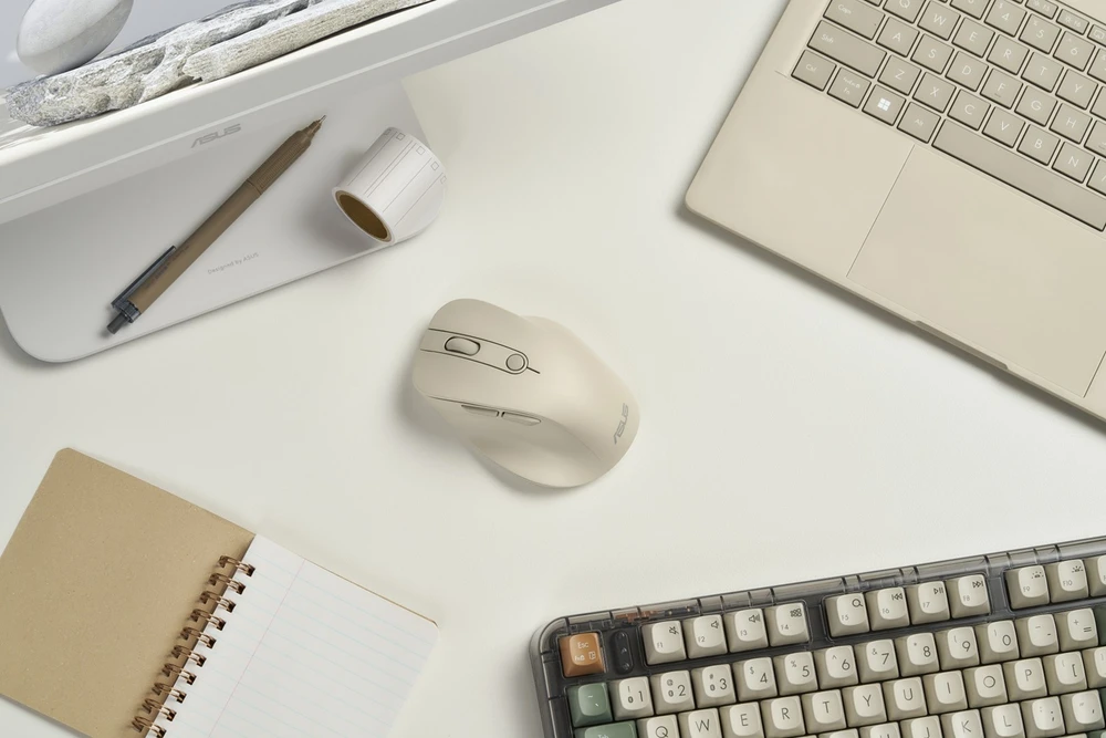 Asus Pelė | MD105 | Wireless | Bluetooth, 2.4GHz | Milky Baltas