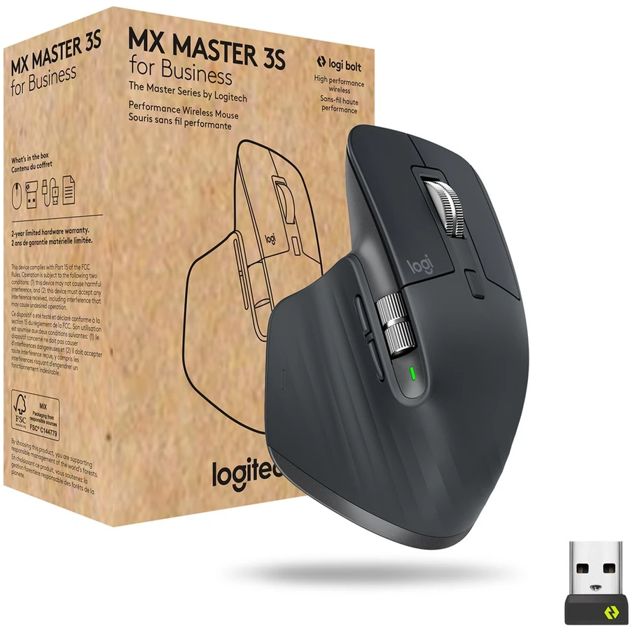 Belaidė pelė Logitech MX Master 3s for Business