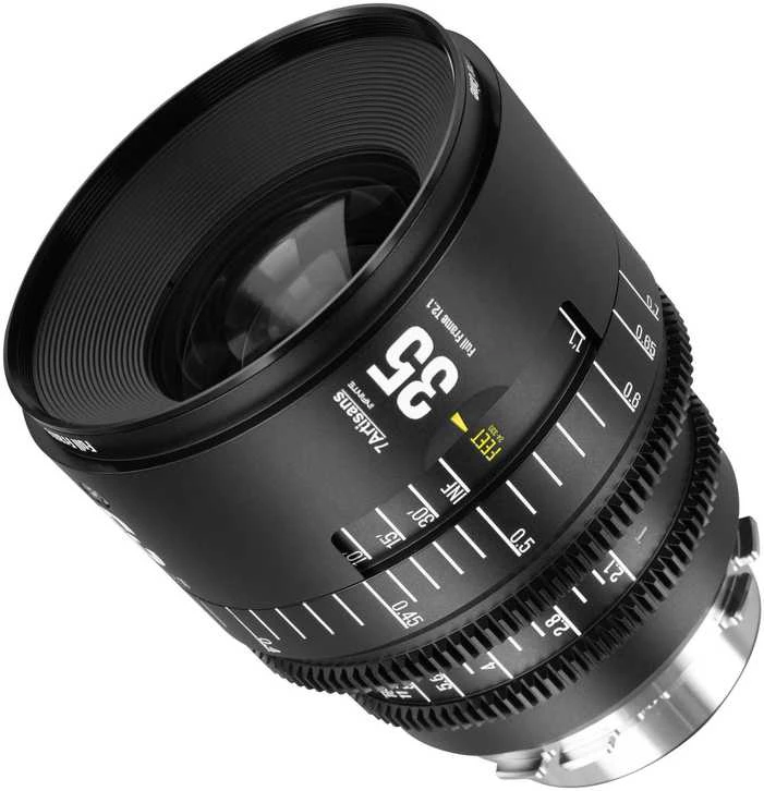 Nikkor Kino Objektyvas - 7Artisans INFINITE 35mm T2.1 PL Mount Juodas