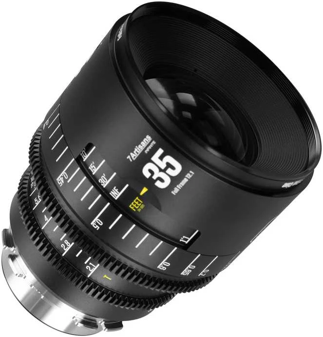 Nikkor Kino Objektyvas - 7Artisans INFINITE 35mm T2.1 PL Mount Juodas