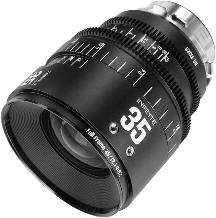 Nikkor Kino Objektyvas - 7Artisans INFINITE 35mm T2.1 PL Mount Juodas