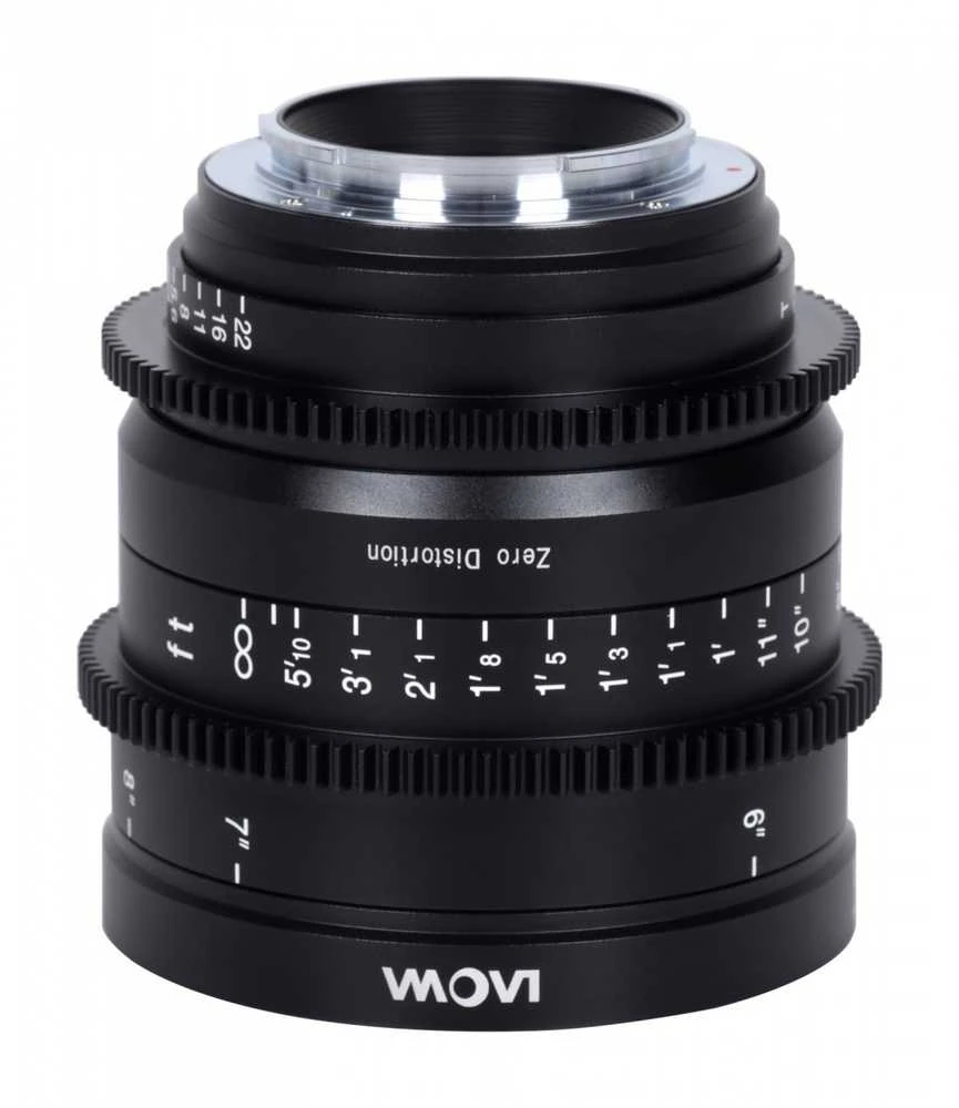 Kino Objektyvas - Laowa 15mm T2.1 Zero-D Full-Frame 15cm Fokusas 77mm Filtras