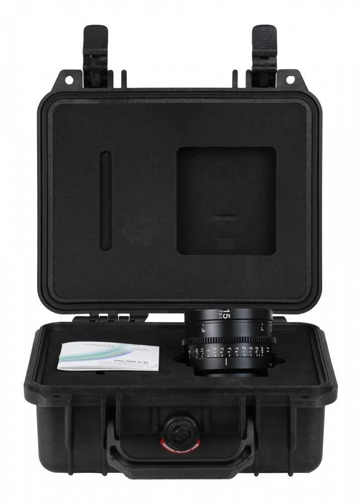 Kino Objektyvas - Laowa 15mm T2.1 Zero-D Full-Frame 15cm Fokusas 77mm Filtras