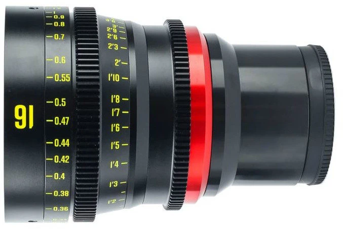 Kino objektyvas - Meike 16 mm T2.5 E jungties viso kadro rankinio fokusavimo fiksuoto židinio nuotolio objektyvas