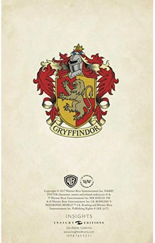 Kišeninė Užrašinė - Harry Potter: Gryffindor Insight Editions
