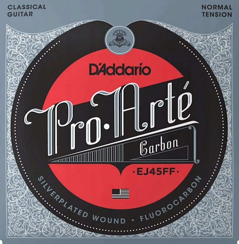 Stygos klasikinei gitarai D'Addario Pro-Arté Carbon EJ45FF .024