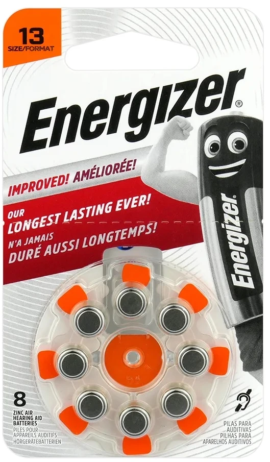 ENERGIZER 13 ZINC AIR TL8