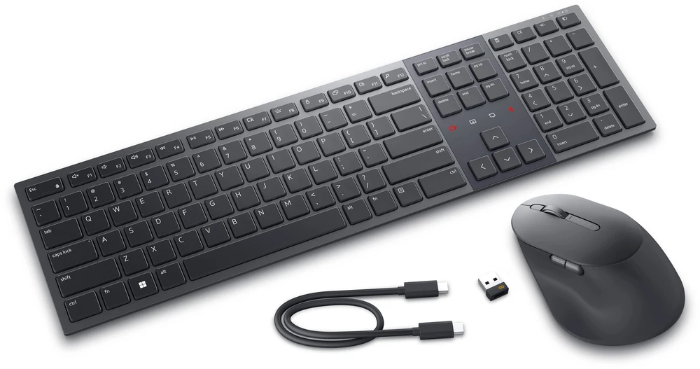 DELL PREMIER COLLABORATION - Klaviatūra ir pelė - KM900 - GER