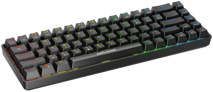 Fifine GK1 mechancial klaviatūra ,65% RGB (juodas)