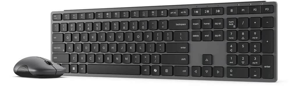 Klaviatūra Asus Lenovo | 700 Modern Multi-Device | Klaviatūros ir pelės rinkinys | Wireless | su pele | Bluetooth | US | Luna Pilkas