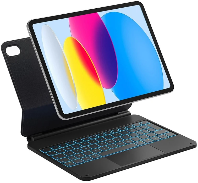 Klaviatūra Carruzzo Inateck KB09119-10_black 27,9 cm (11") „Folio“ Juoda