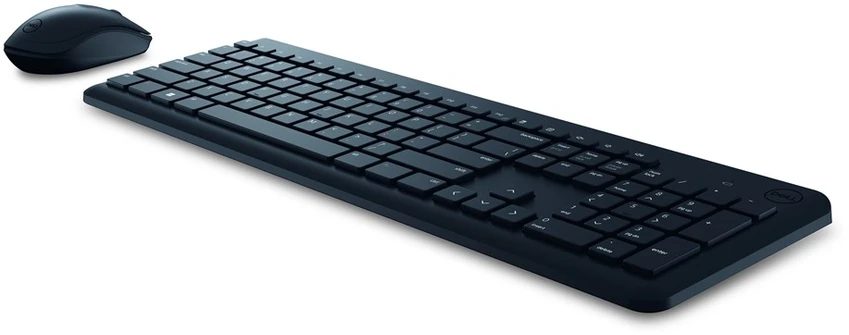 Klaviatūra Klaviatūros Ir Pelės Komplektas - Dell KM3322W Belaidis JAV Tarptautinis Juodas
